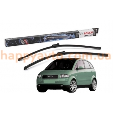 Комплект дворников на Audi A2 1999-2001 — Bosch AeroTwin